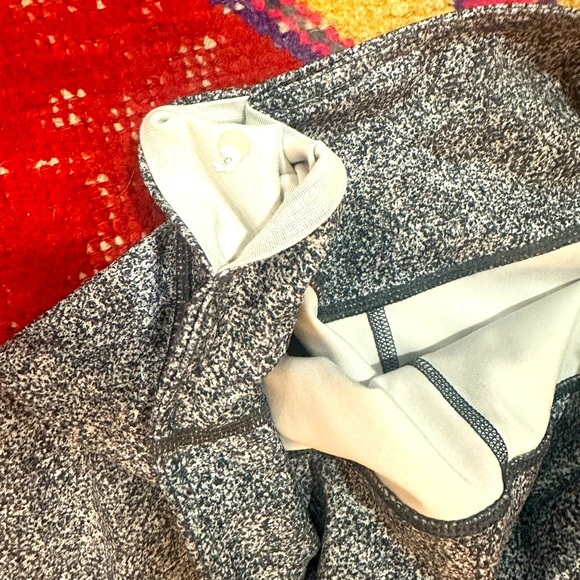 LULULEMON spandex stretch black/white leggings sz 6 - Picture 5 of 5